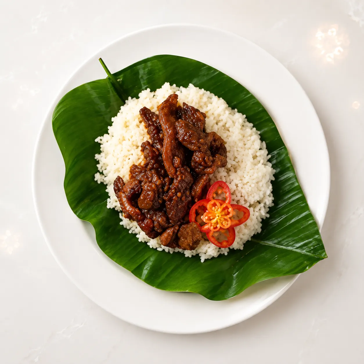 Ofada Rice at Akin's African Restaurant in Winnipeg's West End